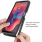 Moto G24 Shockproof Clear Case Built in Screen Protector Full Body Rugged Defender Cover for Motorola G04/G04S Case - Caseverse