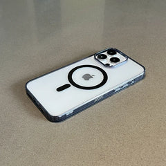 Luxury Matte Magsafe Wireless Charging Phone Case For iPhone 11 12 13 14 15 16 Pro Max Plus Bumper Magnetic Transparent Cover