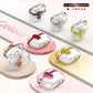 Transparent Case For Samsung Galaxy Buds 3 Pro/ Buds 3 Cover Lock buckle electroplating anti fall protective Galaxy Buds3 Cover