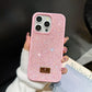 01 Stylish Diamond Sparkling Phone Case For Iphone 16 15 14 13 12 11 Pro Max Plus Women's Gift Back Shockproof Phone Case