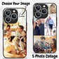 Personalized DIY Customized Name Photo Phone Case For iPhone 16 15 Pro Max 14 13 12 11 Pro Max X XR 7 8 Shockproof Acrylic Cover - Caseverse