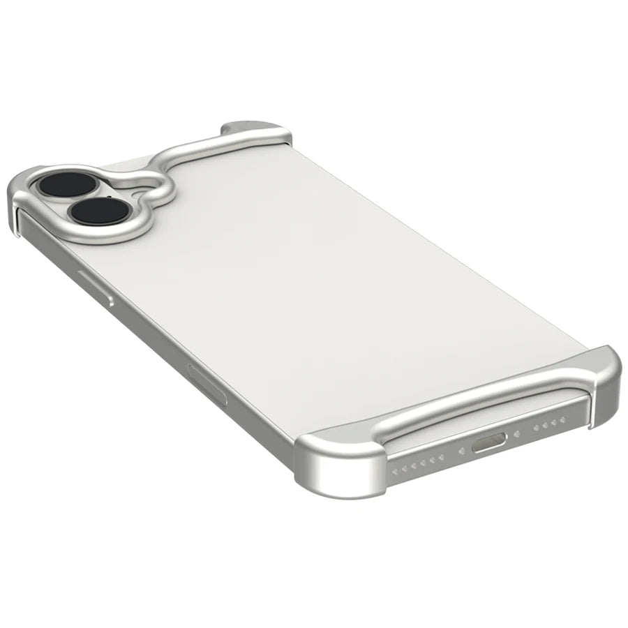 Luxury Aluminum Metal Bumper Arc Phone Case For IPhone13 14 15 16 Pro Max 16Pro Plus Urban Pulse Ultra Lightweight Phone Cover