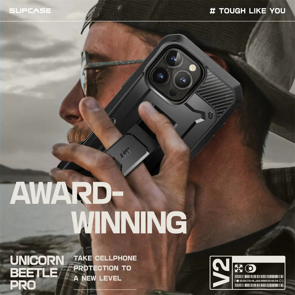 SUPCASE For iPhone 16 Pro Max Case 6.9" (2024) UB Pro Full-Body Heavy Duty Rugged Phone Case with Built-in Screen Protector - Caseverse