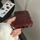 New Men Women Wave Phone Case For iPhone 12 13 14 15 16 Pro Max Shockproof Dissipate Heat Silicone Soft Cases Protective Shell - Caseverse
