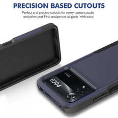 New TPU/PC Case for XiaoMi Poco X4 Pro 5G Shockproof Phone Cover Hybrid Durable Rugged Armor Shell 2IN1 Dual Layer Protection