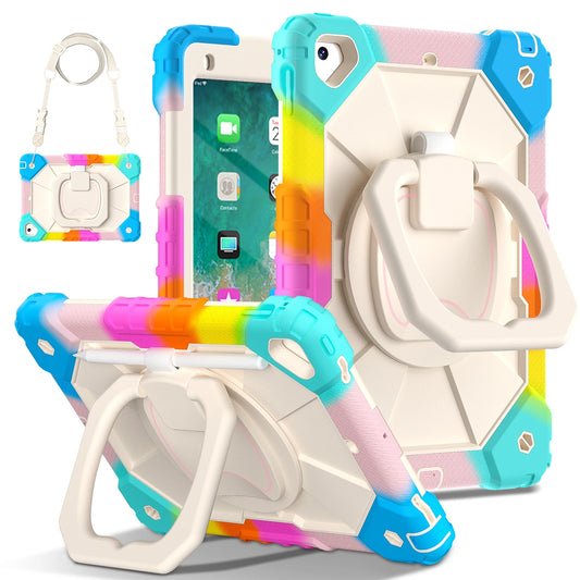 Tablet Protective Case Suitable for iPad 5Th(2017)/6Th(2018)/Pro9.7/New iPad 9.7 Satchel Stand