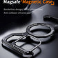 Shockproof Phone Case Z Shape Metal Frame for iPhone 16 Pro 15 14 13 Pro Max Plus Full Aluminium Alloy Magnetic Bracket Cases