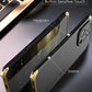 Metal Frame PC Phone Case for IPhone 13 12 14 15 Pro Max Aluminum Anti-collision Strip Silica Gel Back Cover for IPHON 15 Promax