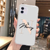 Personalized Custom Name Phone Case For iPhone 13 12 11 14 15 16 pro 16 14 15 Plus Xs MAX XR 12 13 Mini Clear Cover Capa Fundas - Caseverse
