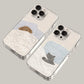 Cartoon Shockproof Transparent Case For iPhone 16 15 14 13 12 11 Pro Max X XS XR Max Clear Bumper Cases Cover Couple Phone Case - Caseverse