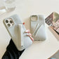 Lipstick Make-up Soft Silicone Phone Case for IPhone 16 14 15 Pro Max X Xs XR 11 13 12 Portable Lip Gloss Cover - Caseverse