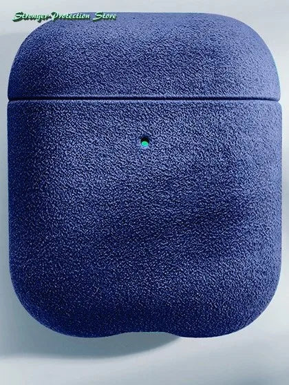 Italian Suede Leather Case For Airpods Pro 2 Luxury Artificial Leather All Inclusive Case For Airpods 4 3 Case Wireless Charge