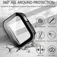 Electroplating Waterproof Case for Apple Watch Cover 41mm 40mm 45mm 44mm Screen Protector Glass Bumper iWatch 4 5 6 SE 7 8 9