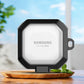 Security Lock Transparent Cover For Samsung Galaxy Buds 2 Pro Buds FE Live Buzz 2 Pro Case Shockproof Coque With Keychain Cases
