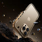 For iPhone 15 16 Pro Max Plus Metal Robotic Arm Phone Case Aluminum Alloy Frame Irregular Bumper Shockproof Protective Cover