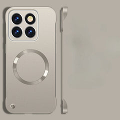 For Xiaomi 15 Pro Phone Case for XIAOMI Mi 15 15pro Xiaomi15 Metal Frameless Magnetic Lens Protective Cover Plain Back Shell