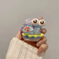 Cute Cartoon Earphone Case for Apple AirPods 4 Case Fresh Candy Color Case for Airpods 1 2 3 Pro Pro2 Protective Cover with Hook