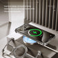 Luxury Magsafe Magnetic Metal Rimless Stand Phone Case For iPhone 16 15 14 13 Pro Max Plus Aluminum Alloy Shockproof Metal Cover