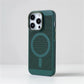 Ultra-thin Cooling Mesh Magnetic Matte Hard Steel Magnetic Shockproof Case for iPhone 15 13 12 14 11 Pro Max