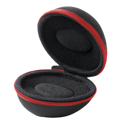 Travel Watch Case,Single Watch Box with Zipper for Storage, Cushioned Round Portable Watch Case for Wristwatches