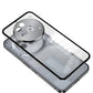 Metal Frame Lens Protection Matte Shockproof Phone Case For Nothing Phone 2A Plus Phone 3A Pro Bumper Back Cover Accessories