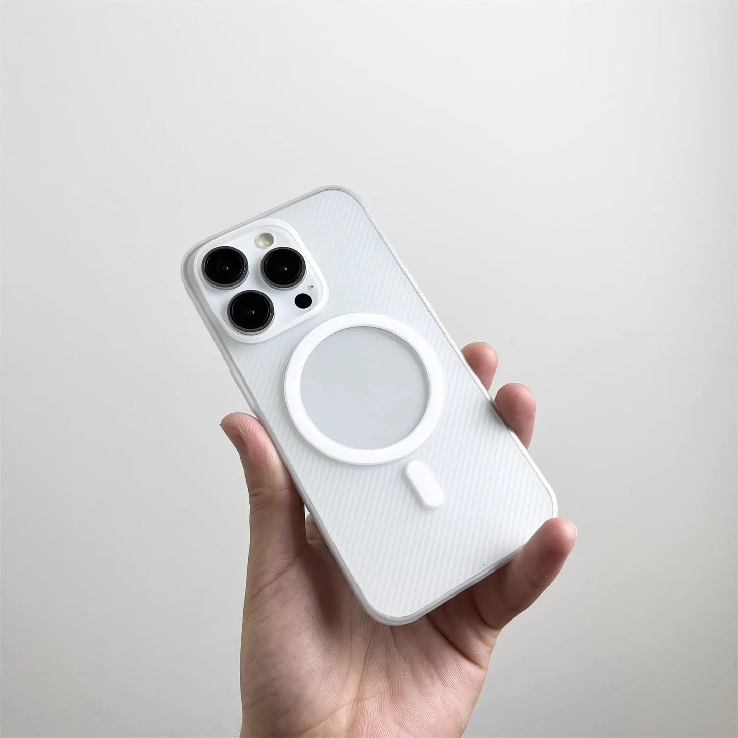 Luxury Matte for iPhone 15 14 13 Pro Max Phone Case with Magsafe Magnetic Charge Military Grade Shockproof Translucent Back Slim - Caseverse