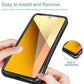 Case For Xiaomi Mi 14T Pro M 14 T P 13T 13 Redmi 14C 13C Mi14T 360 Shockproof Built in Screen Protector Plastic TPU Clear Cover - Caseverse