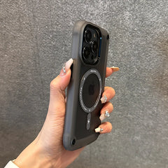 Military grade shockproof magsafe charging phone case for iPhone 15 14 13 12 Pro Max magnetic thicken corner silicone back cover
