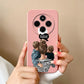 For Redmi 14C Phone Case Cartoon Astronaut Full Coverage Anti Drop Funda For Xiaomi Redmi 14 C Soft Liquid Silicone Bumper Capa