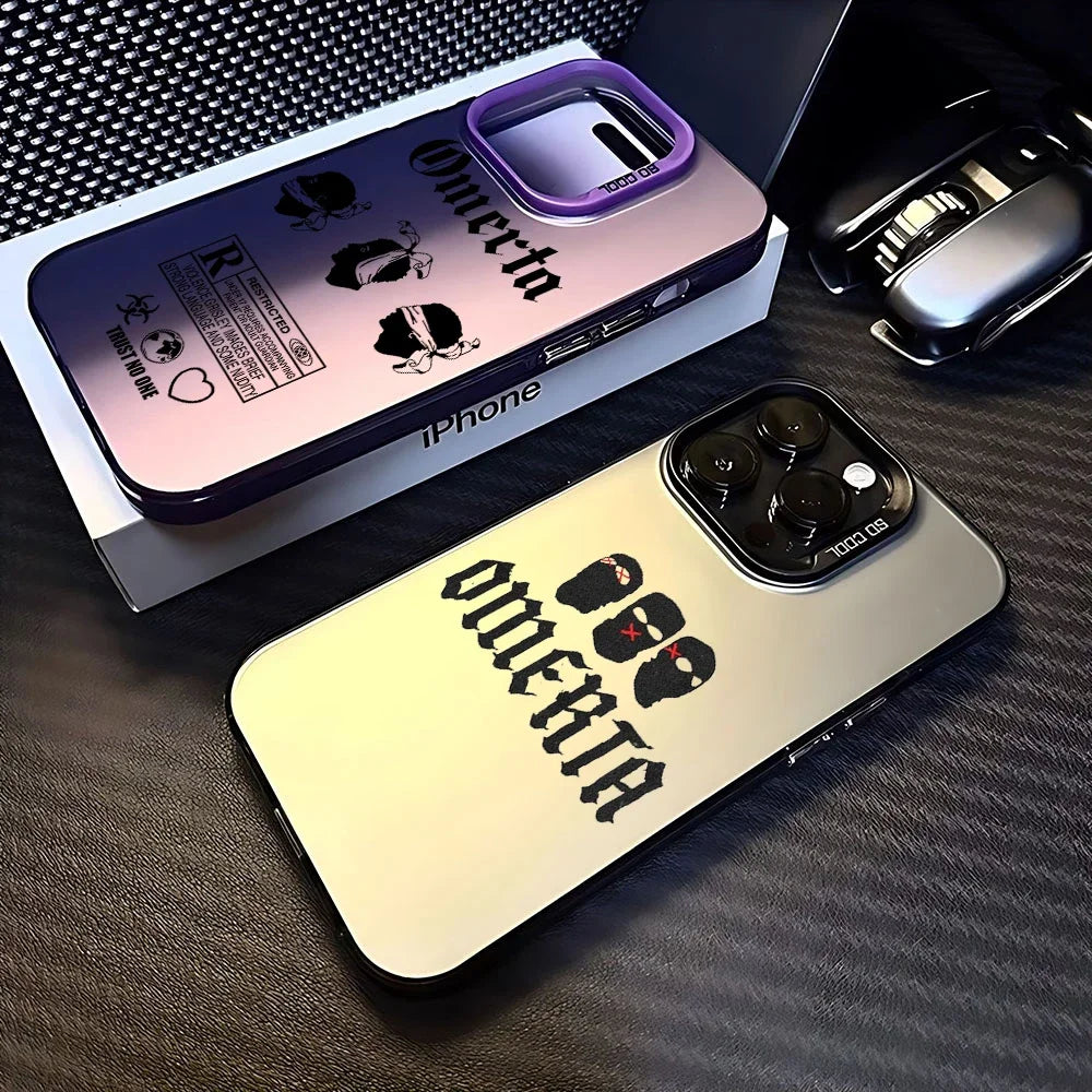 Omerta Maes Phone Case For iPhone 16 15 14 13 12 11 mini Pro Max X XR XSMAX 8 7 Plus Anti Fall Matte Back Cover - Caseverse