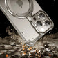 Luxury Magsafe Magnetic Metal Rimless Stand Phone Case For iPhone 16 15 14 13 Pro Max Plus Aluminum Alloy Shockproof Metal Cover