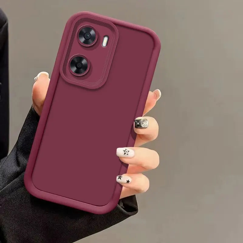 For OPPO A57S A57E A54 A53S Case Full Package Matte Anti Drop Soft Silicone Back Cover For OPPO A38 A36 A32 Bumper Phone Case - Caseverse