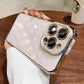 For iPhone 15 Pro Max Luxury Case Metal Camera Protection Transparent Armor Phone Cases for iPhone 12 13 14 Pro Max 14 Pro Plus