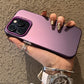 Luxury Matte Silver Electroplated Phone Case For iPhone 11 12 13 14 15 16 Pro Max Plus X Xs Max XR Shockproof Bumper Cases Cover