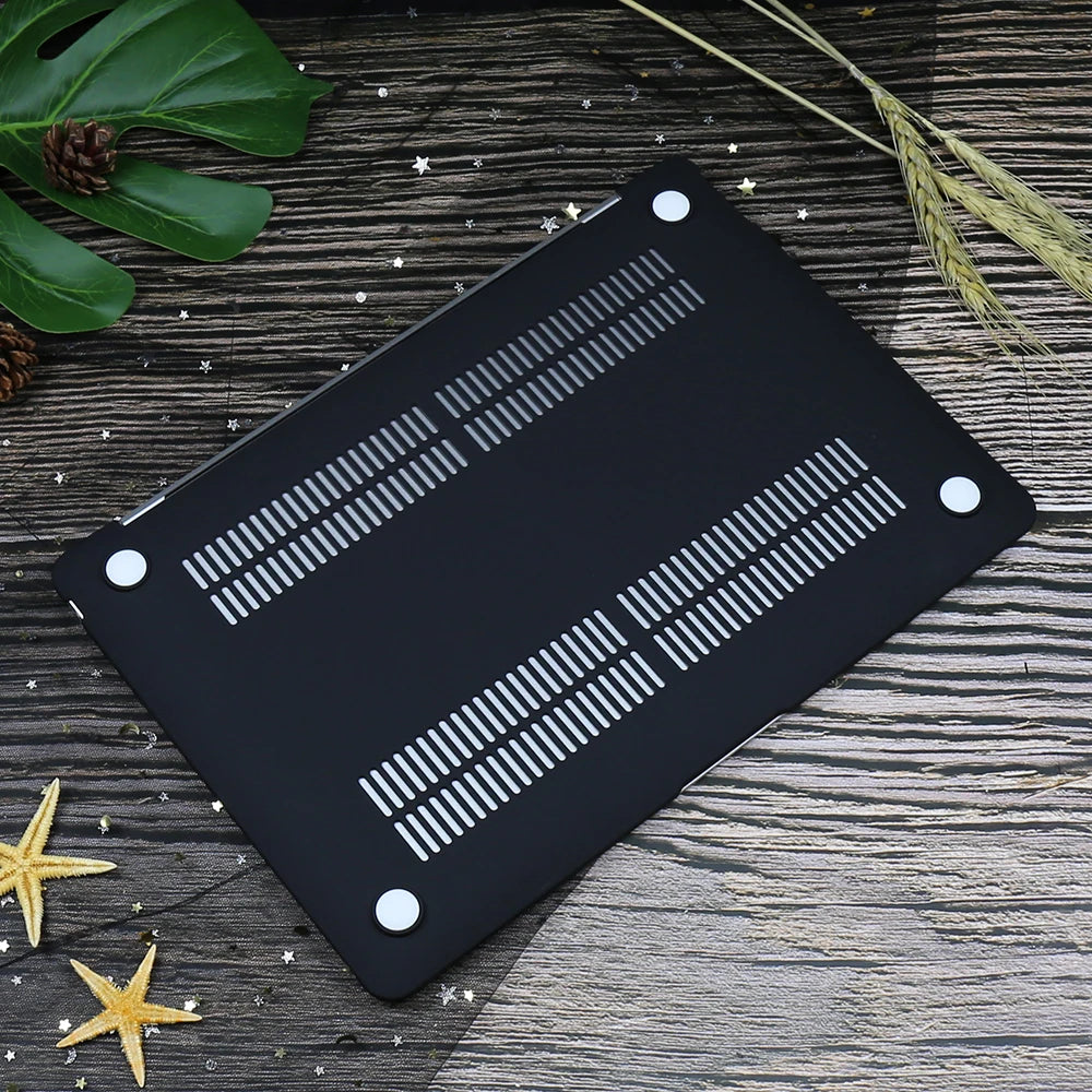 EGYAL Laptop Case for MacBook Air 15 M4 2025 Cover model A3241 15.3 A3114 Hard Shell for Air/Pro M1 M2 M3 13 14 16 Print Case