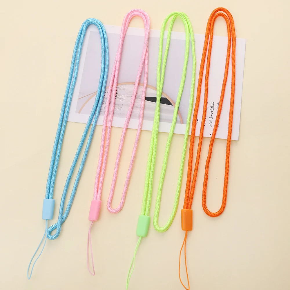Lanyard Nylon Multi-purpose Hanging Neck Long Rope for Mobile Phone Portable Game Consoles Pass Cards Lanyard String Holders