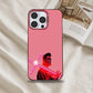 The W-Weeknd XO Singer  Phone Case For iPhone 16,15,14,13,12,11,Mini,Pro,SE,MAX Pink Matte Silicone Cover