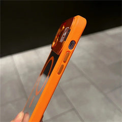 Hot Sale Glitter Metal Magnetic Phone Case with Lens Holder for iPhone 15 16 Pro 14 Plus 13 12 Pro Max 11 With Camera Protection