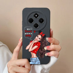 For Redmi 14C Phone Case Cartoon Astronaut Full Coverage Anti Drop Funda For Xiaomi Redmi 14 C Soft Liquid Silicone Bumper Capa
