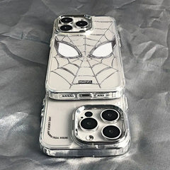 Marvel Spider Man Soft Silicone Phone Case For iPhone 16 11 12 13 14 15 Pro Max 7 8 Plus X XR XS MAX Y2k Shockproof Phone Cases