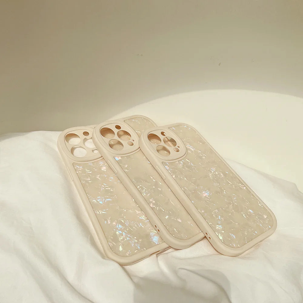 Luxury Glitter Dream Shell Marble Pattern Phone Case For Iphone 15 14 13 12 11 Pro Max For iphone xs max  Case - Caseverse