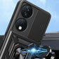 Honor X7B Phone Case, Heavy Duty Rugged Cover Bracket Magnetic Holder Shockproof Phone Case For Honor X7B - Caseverse