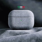 Italian Suede Leather Case For Airpods Pro 2 Luxury Artificial Leather All Inclusive Case For Airpods 4 3 Case Wireless Charge