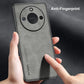 For Honor X9C Smart Case Luxury PU Leather Phone Case For Honor X9C Smart Back Cover Matte Silicone Shockproof Full Protection - Caseverse