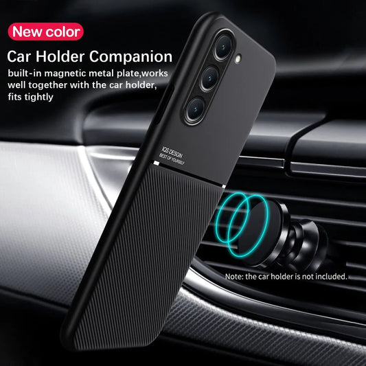 Rugged Protective Cover for VIVO V40 SE V30 Lite 5G V30 Pro V29 V29e Case Built-in Car Magnetic Holder Phone Coque Fundas - Caseverse