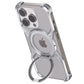 Metal Aluminium Alloy Magnetic Frameless Phone Case For iPhone 14 13 15 Pro Max 360° Stand Rimless Bumper Shockproof Metal Cover