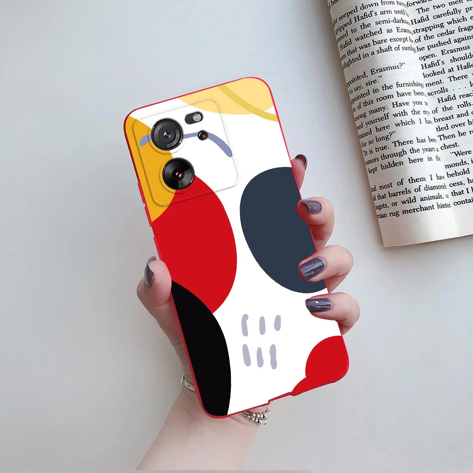 For Xiaomi 13T Pro Case Fashion Marble Astronaut Silicone Phone Cases For Xiaomi Mi 13T Mi13T 13 T Pro 5G Protection Back Cover - Caseverse