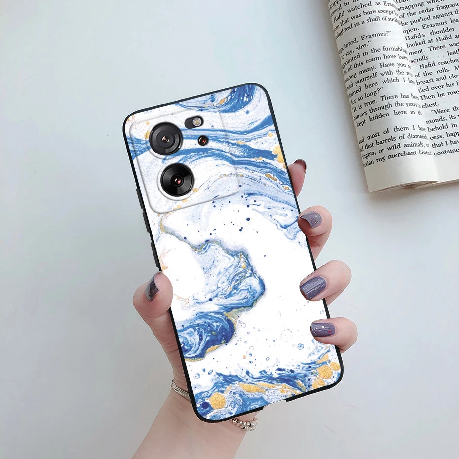 For Xiaomi 13T Pro Case Fashion Marble Astronaut Silicone Phone Cases For Xiaomi Mi 13T Mi13T 13 T Pro 5G Protection Back Cover - Caseverse