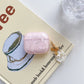 Pearl Earphone Cases For Airpods Pro 2 Leopard Pendant Headphone Protective Cover For Apple Airpod 3 Pro 2 1 3rd Generation Case