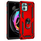 Cover Case for Moto Motorola Edge 20 Lite Shockproof Armor Rugged Military Protective Ring Holder Magnet Phone Case - Caseverse